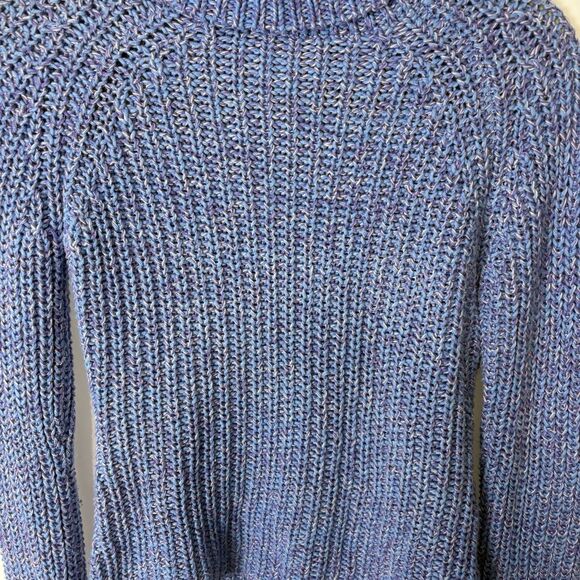 Vtg Y2K Early 2000s Multicolor Pastel Knitted Sweater Size Medium Rory Gilmore - Picture 3 of 8